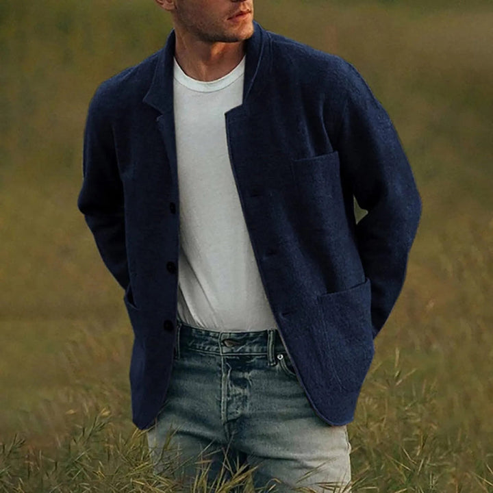 Casual geruite blazer voor heren