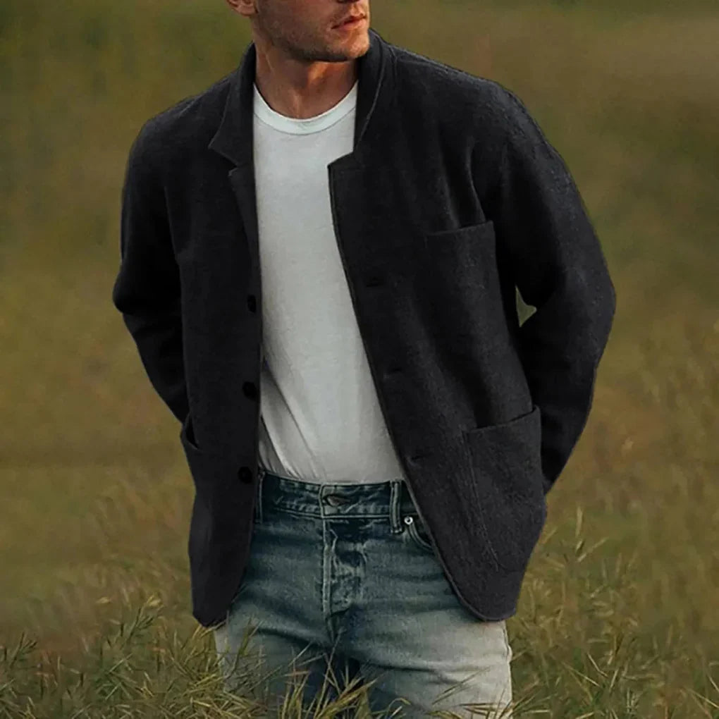 Casual geruite blazer voor heren