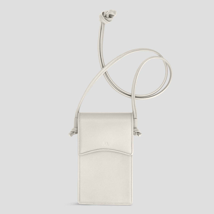 Arch Smartphone Pouch - chalk white