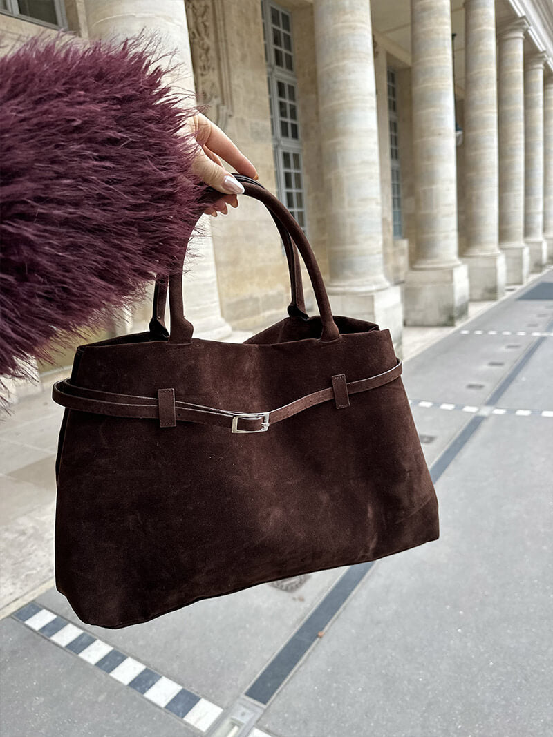 Baganova Suede Bag