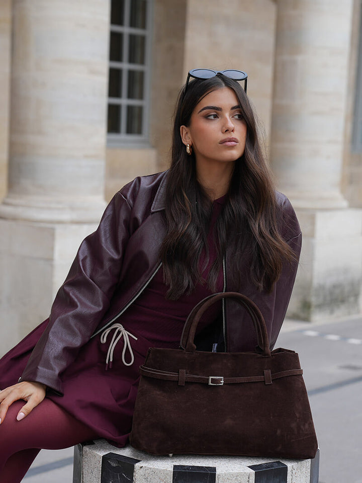 Baganova Suede Bag