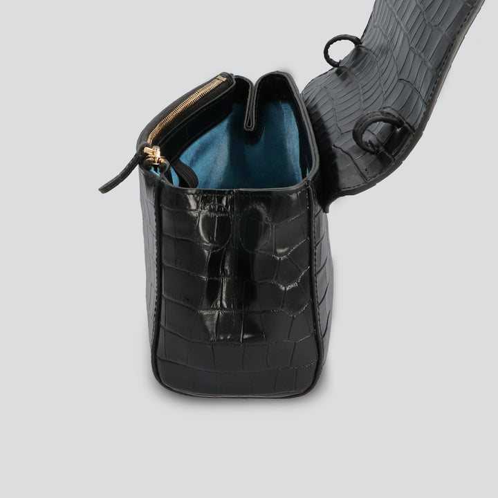 Ikon Clutch - croco black