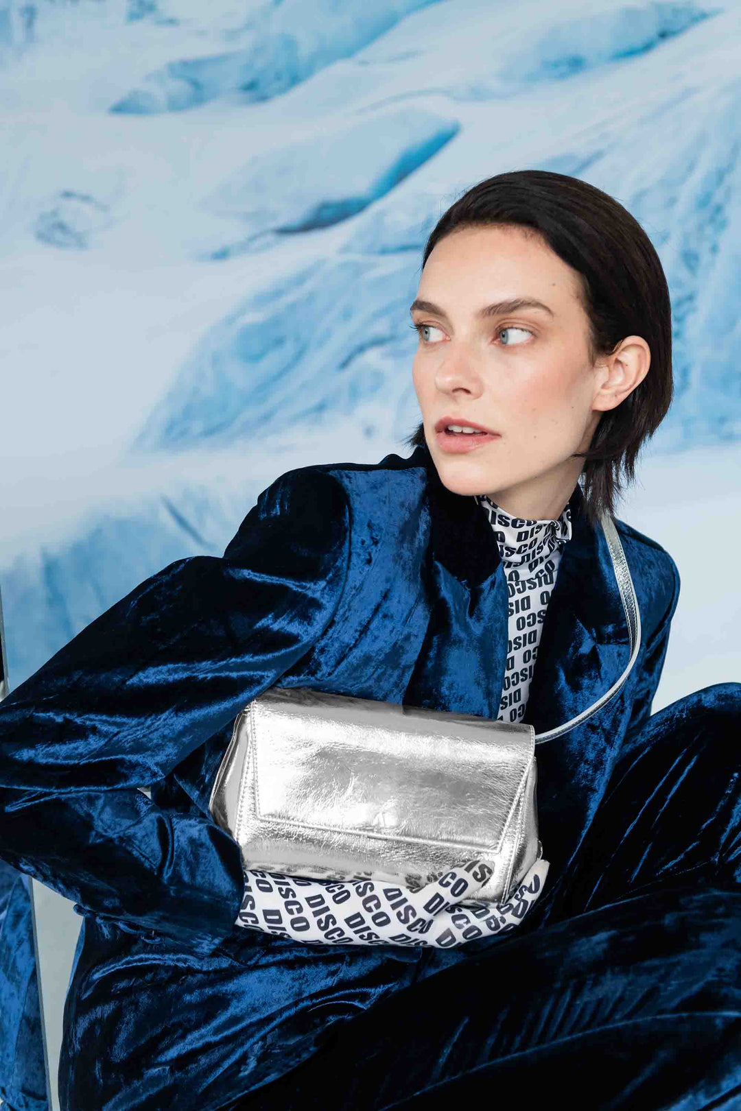 Ikon Clutch - silver