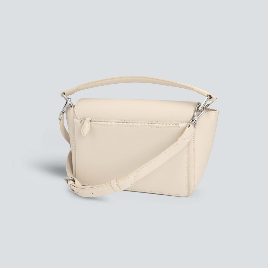 Ikon Shoulder Bag - cream