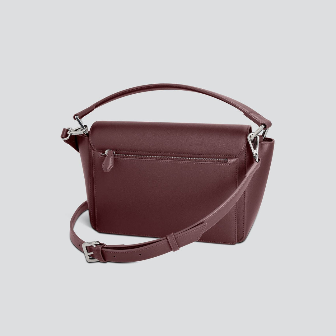 Ikon Shoulder Bag - dark burgundy