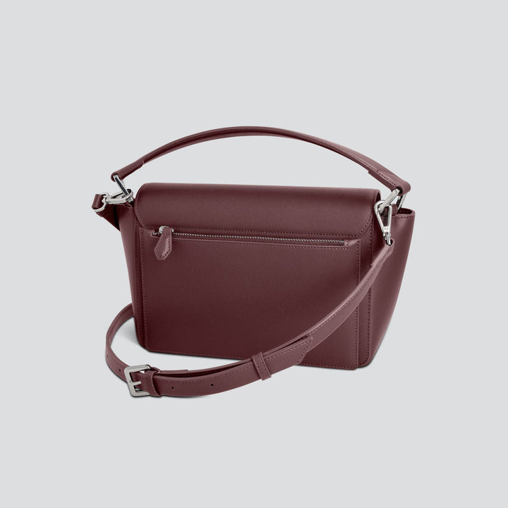 Ikon Shoulder Bag - dark burgundy