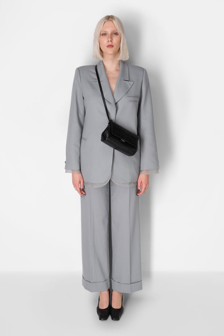 Ikon Clutch - naplack papaya