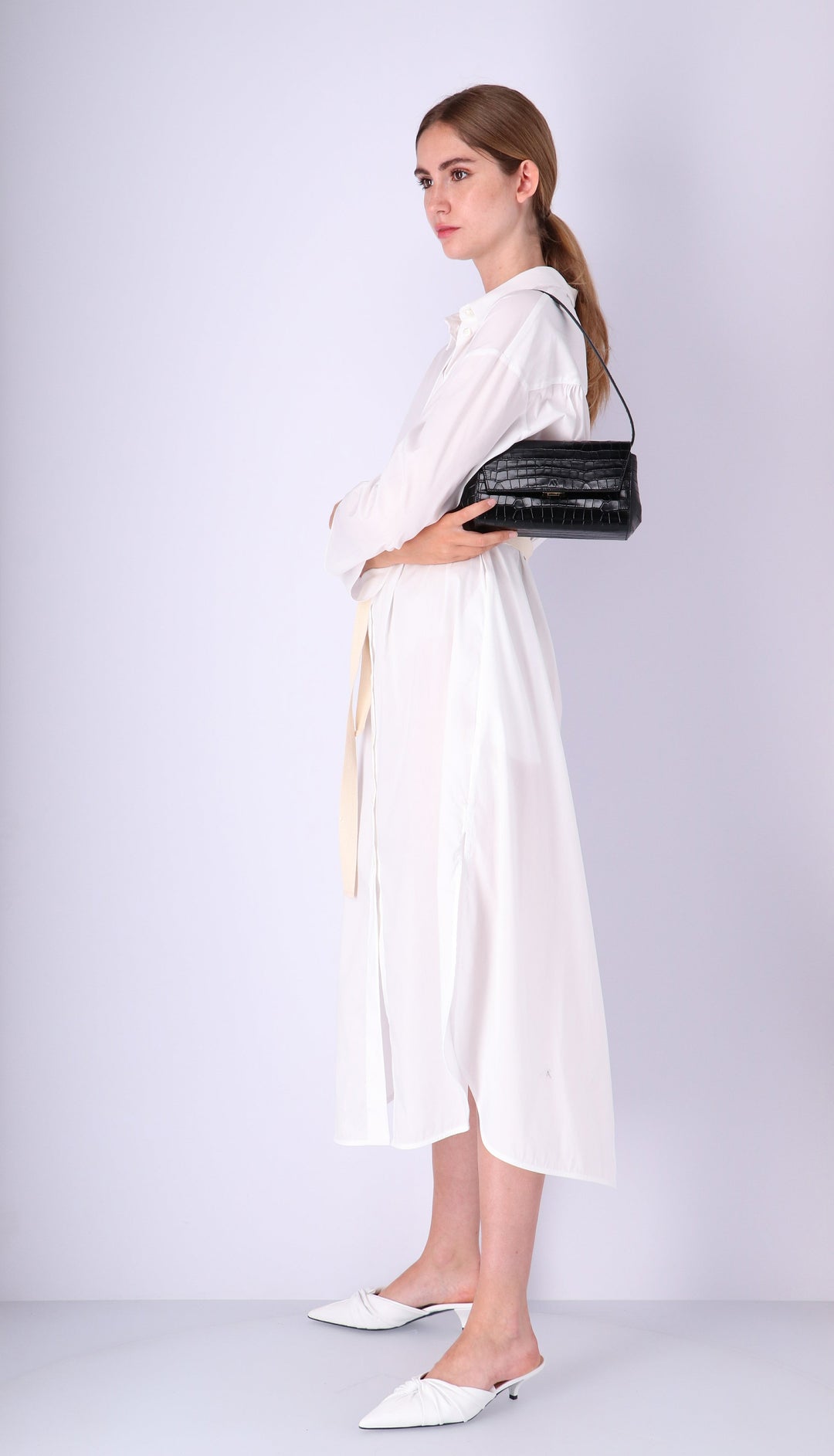 Ikon Clutch - croco black