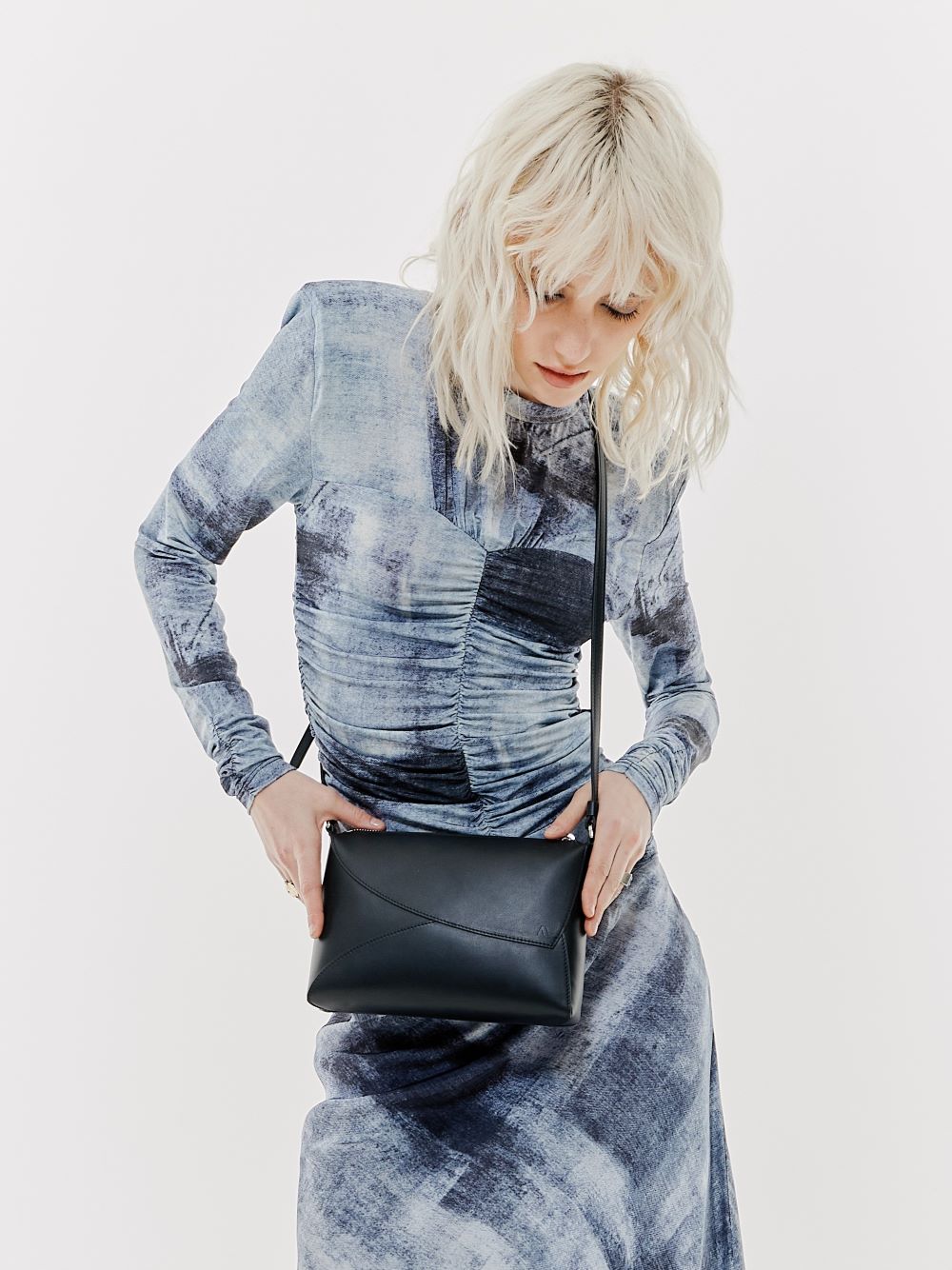 Rebel Clutch - soft touch black