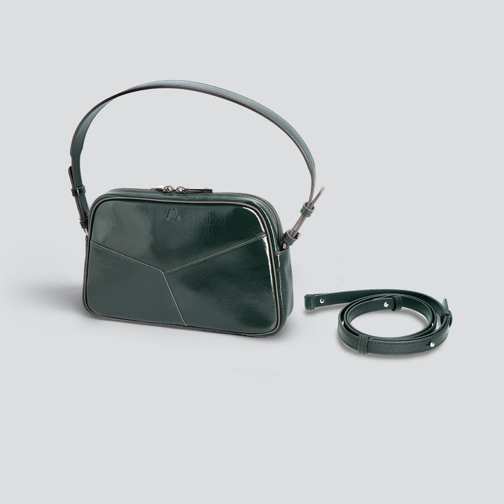 Mini Bowler - naplack forest green