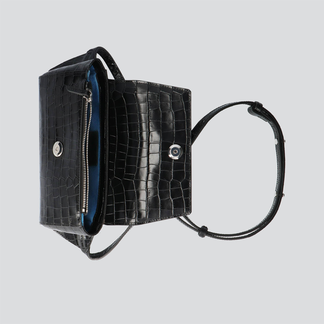 Ikon Belt Bag - croco black