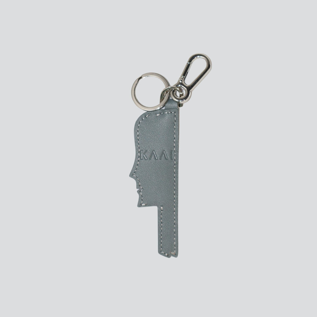 Sisterhood Key Chain -  grey green/almond brown