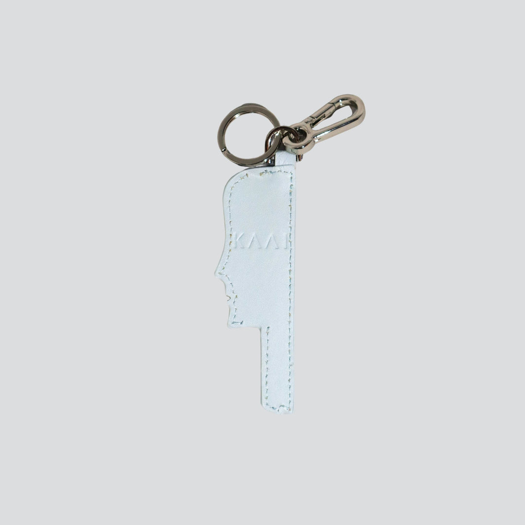 Sisterhood Key Chain -  powder blue/chalk white