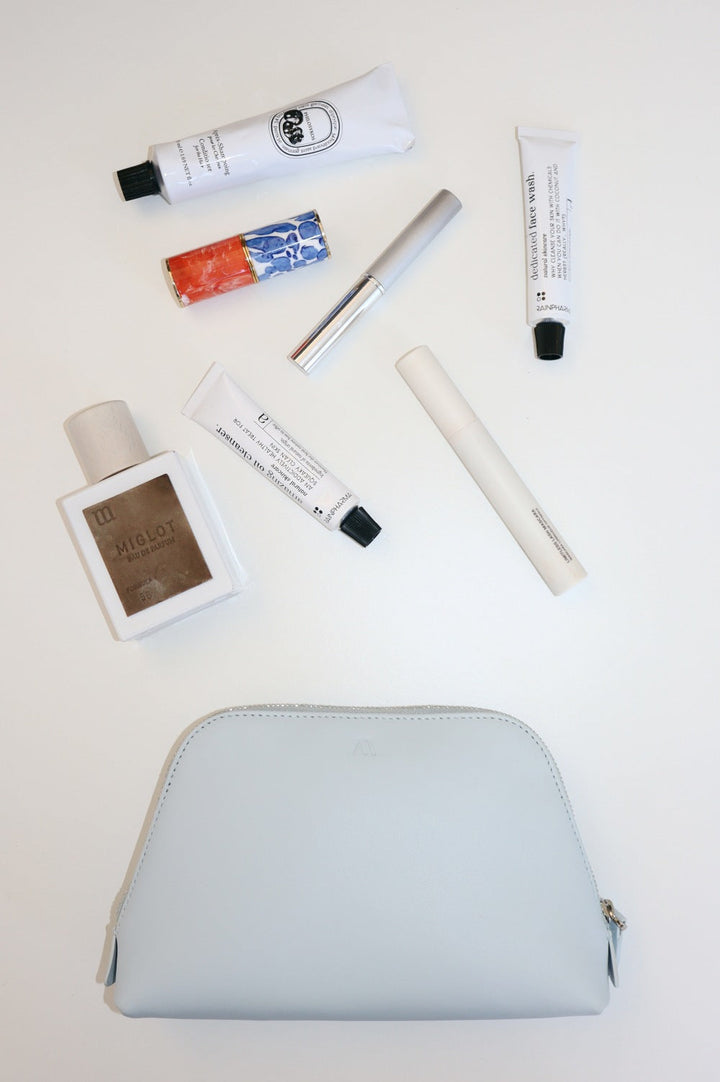 Makeup Bag - powder blue