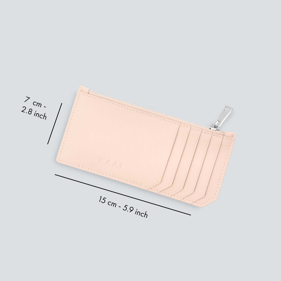 Cardholder - nude pink