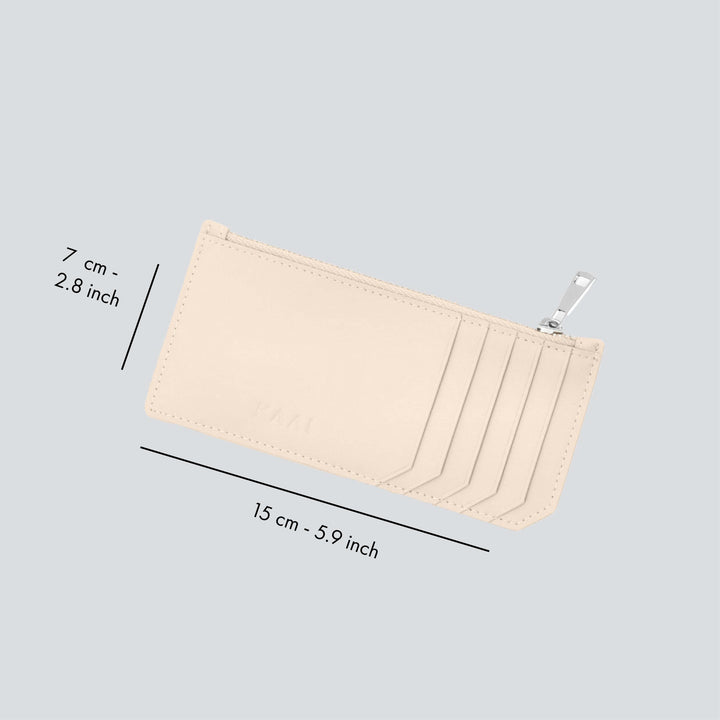 Cardholder - cream