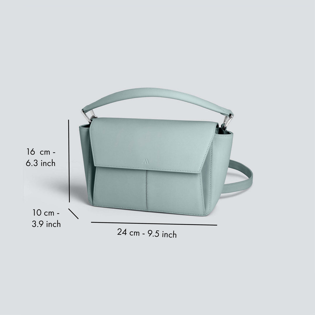 Ikon Shoulder Bag - grey blue