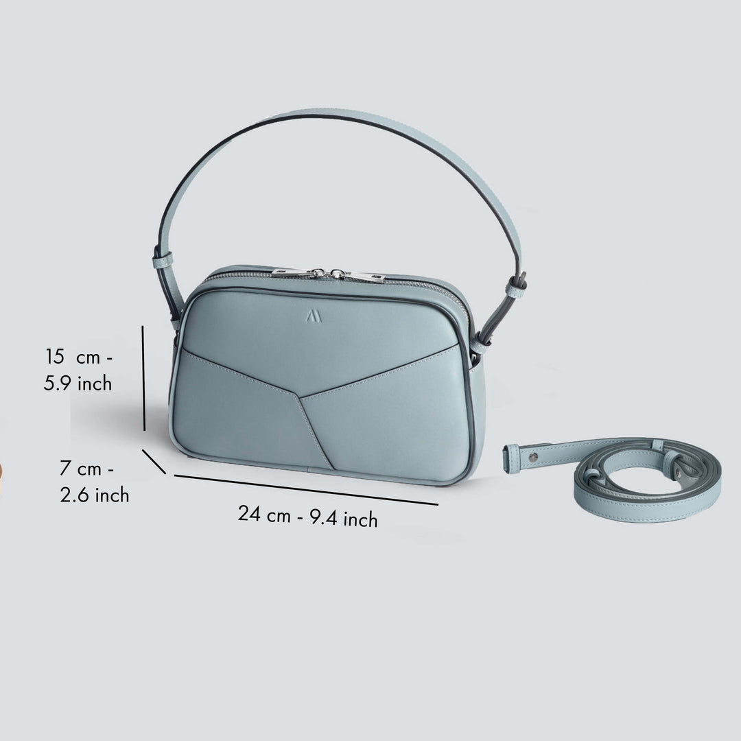 Mini Bowler - grey blue