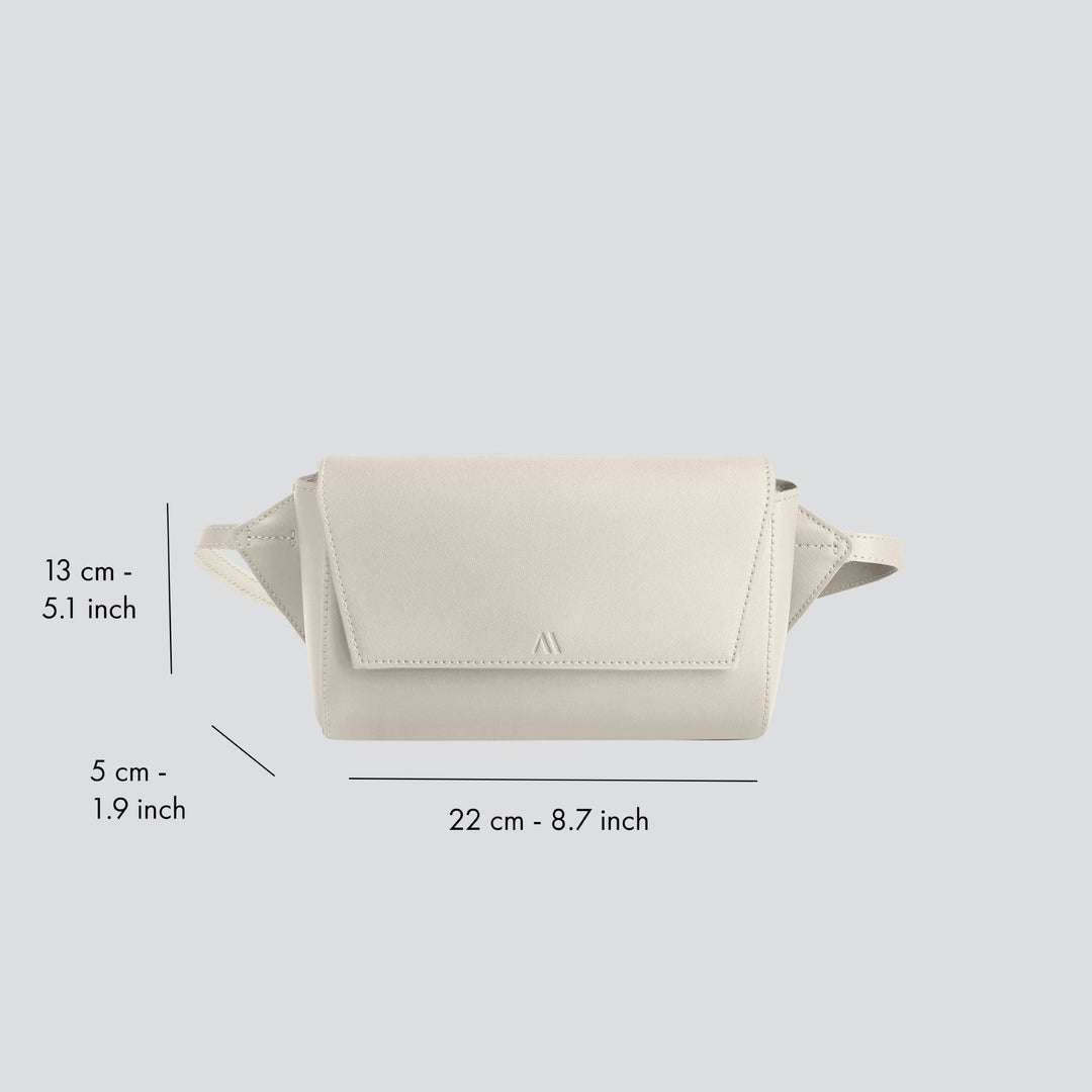 Ikon Belt Bag - chalk white