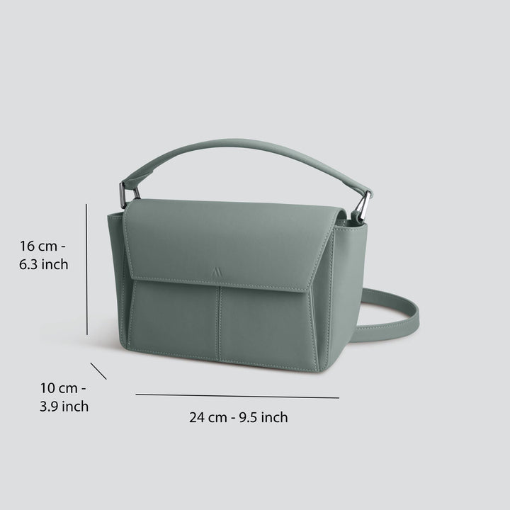 Ikon Shoulder Bag - grey green