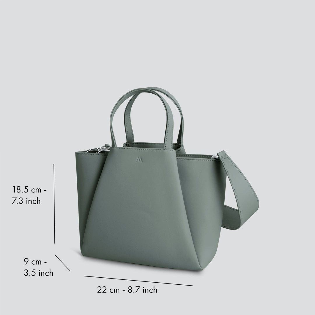 Mini Pyramid - grey green