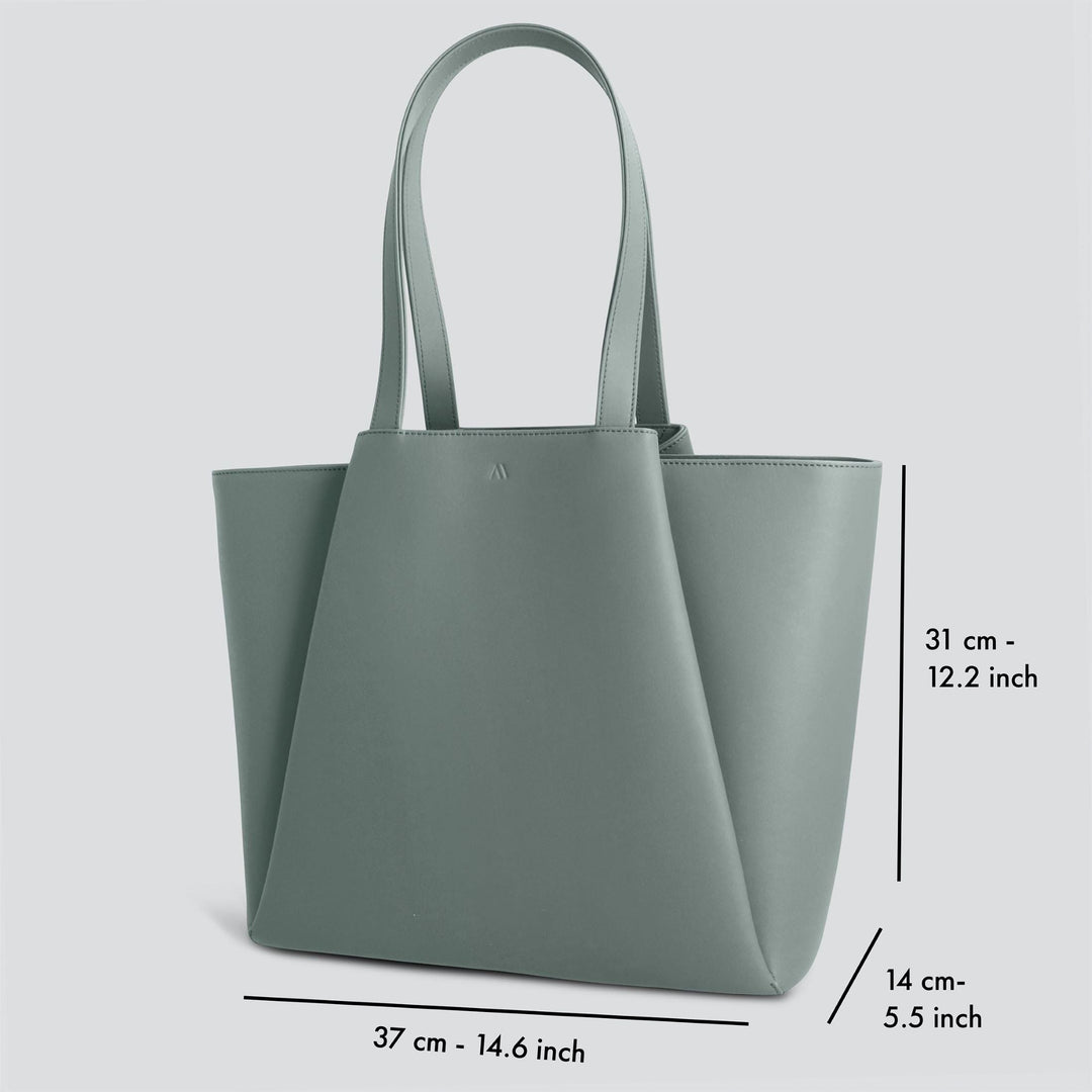 Pyramid - grey green