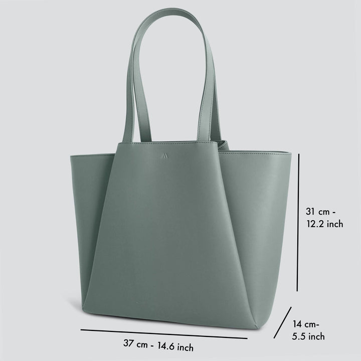 Pyramid - grey green