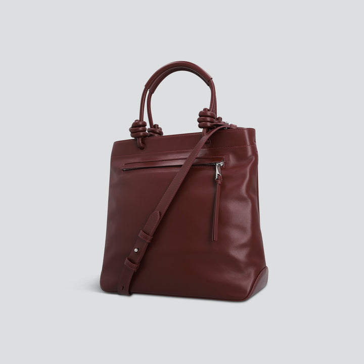 Mini Loop - nappa chestnut