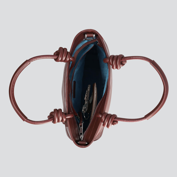 Mini Loop - nappa chestnut