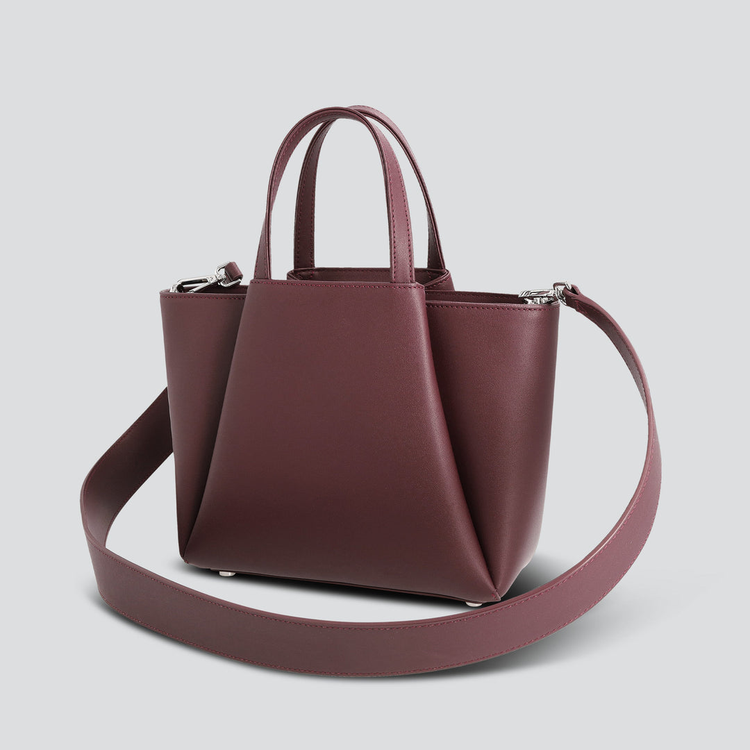 Mini Pyramid - dark burgundy