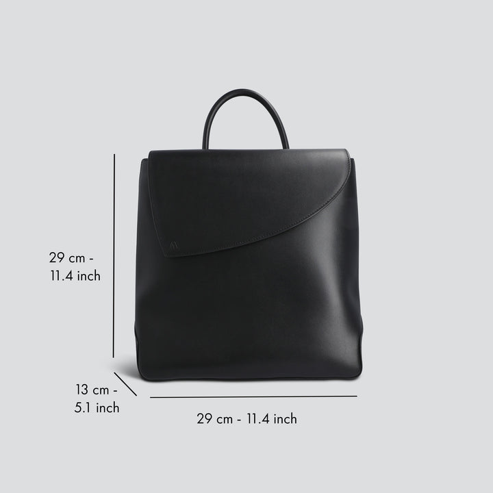 Rebel Mini Backpack - soft touch black