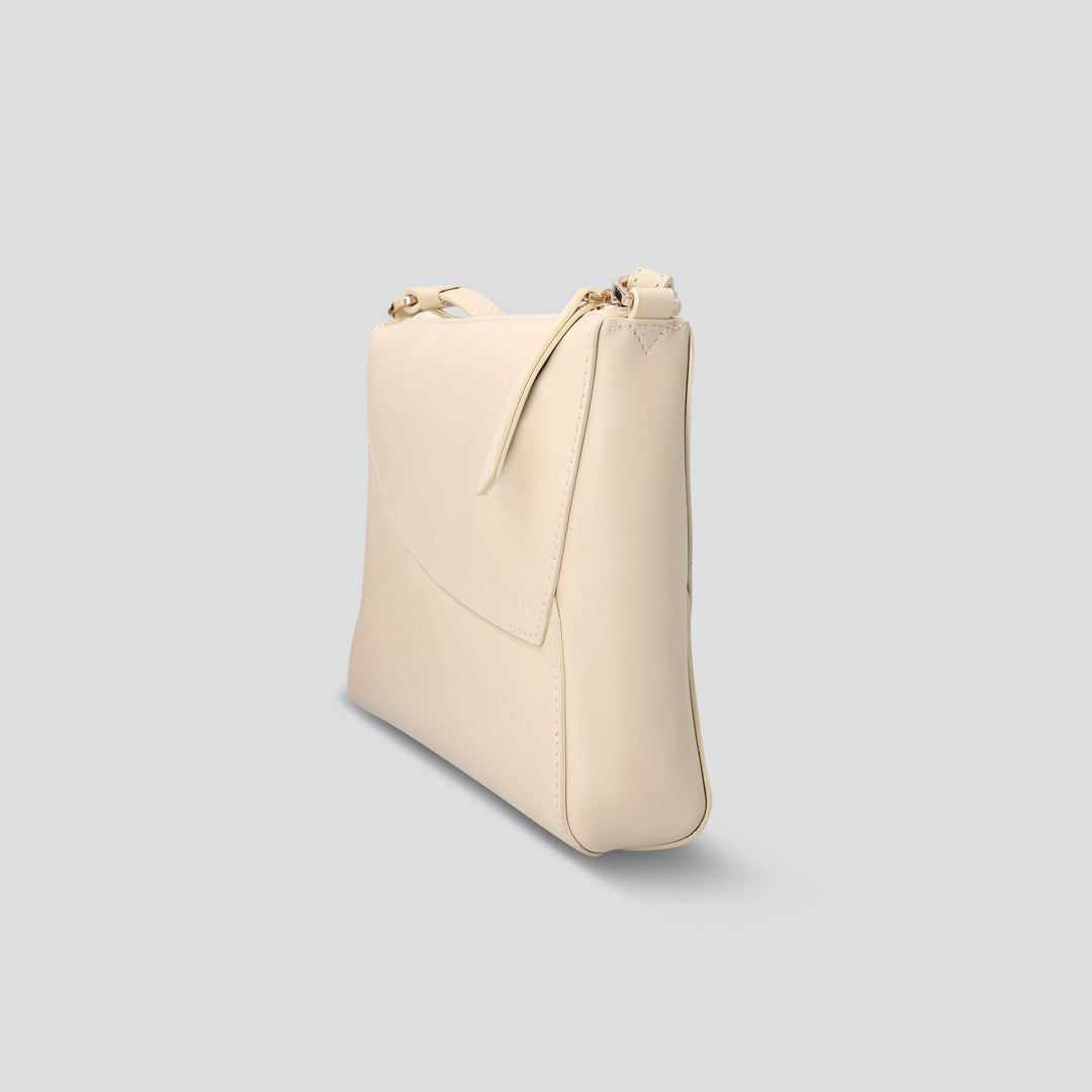 Rebel Clutch - soft touch cream