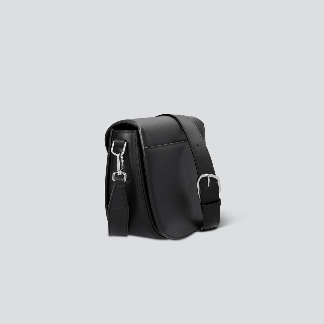 Rebel Saddle Bag - soft touch black
