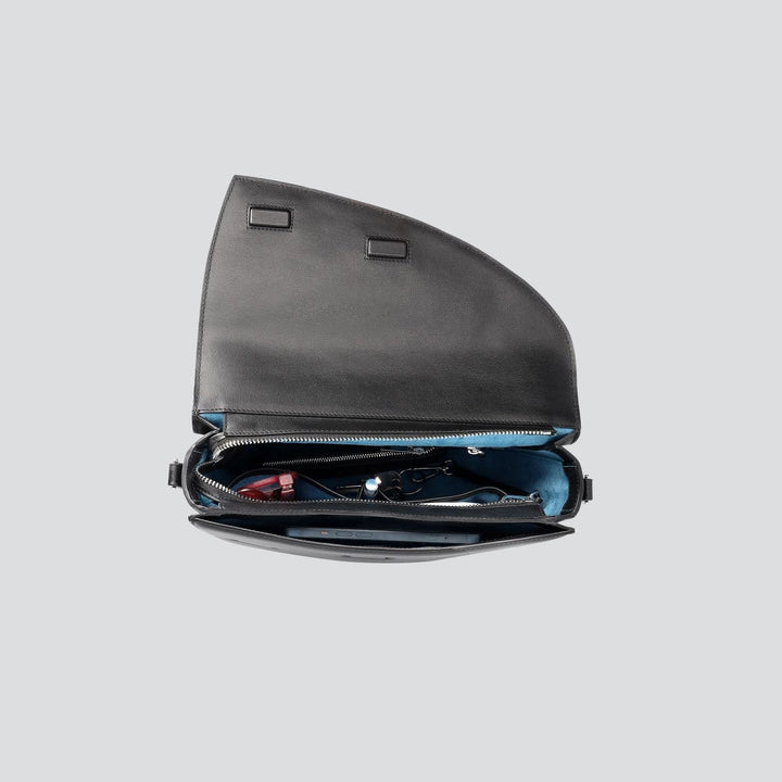 Rebel Saddle Bag - soft touch black