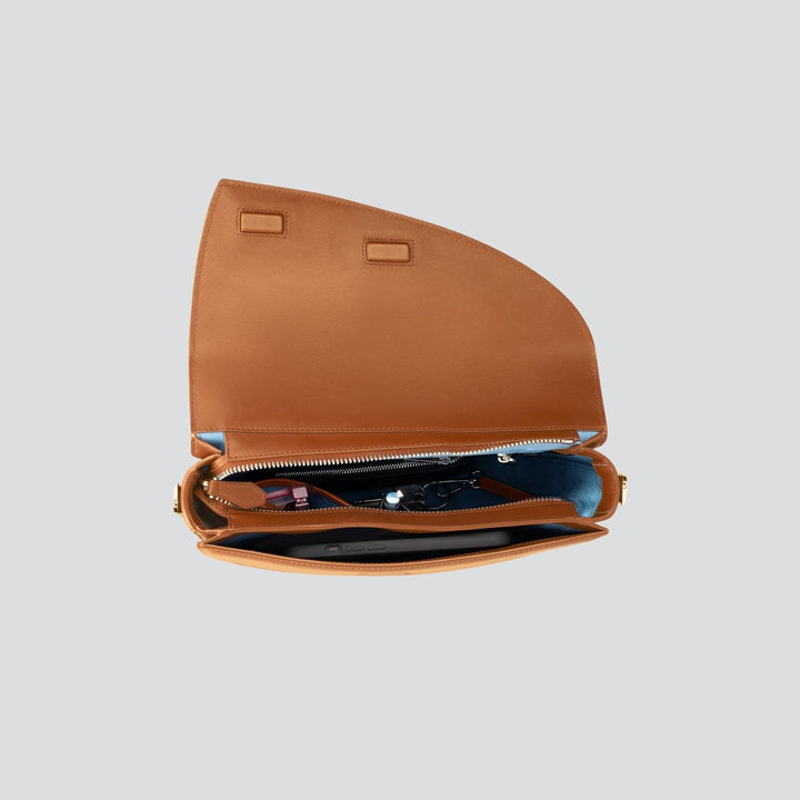 Rebel Saddle Bag - soft touch cognac