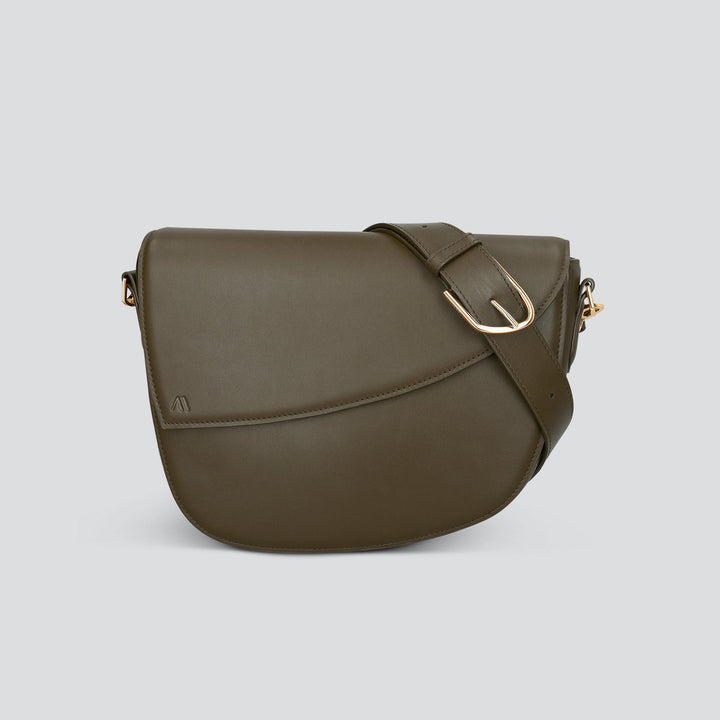 Rebel Saddle Bag - soft touch hunter khaki
