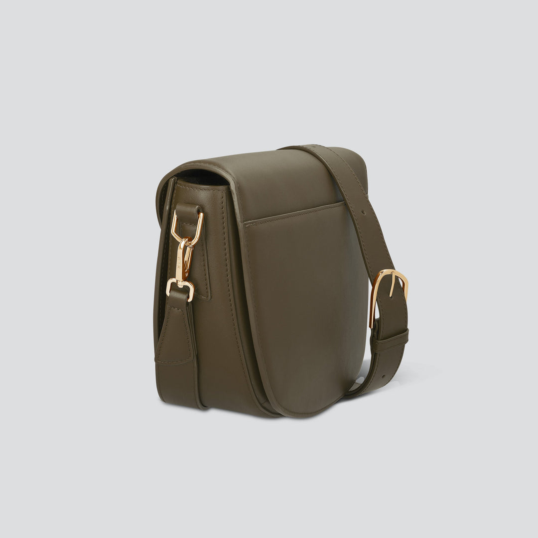 Rebel Saddle Bag - soft touch hunter khaki