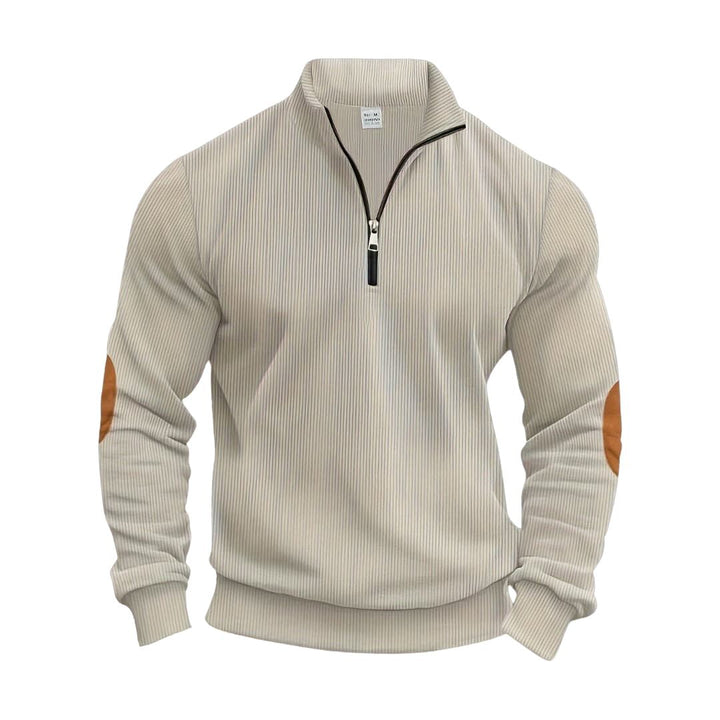 Federico® | Modieuze trui met halve rits