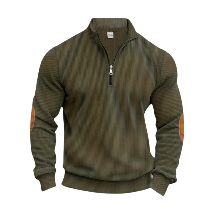 Federico® | Modieuze trui met halve rits