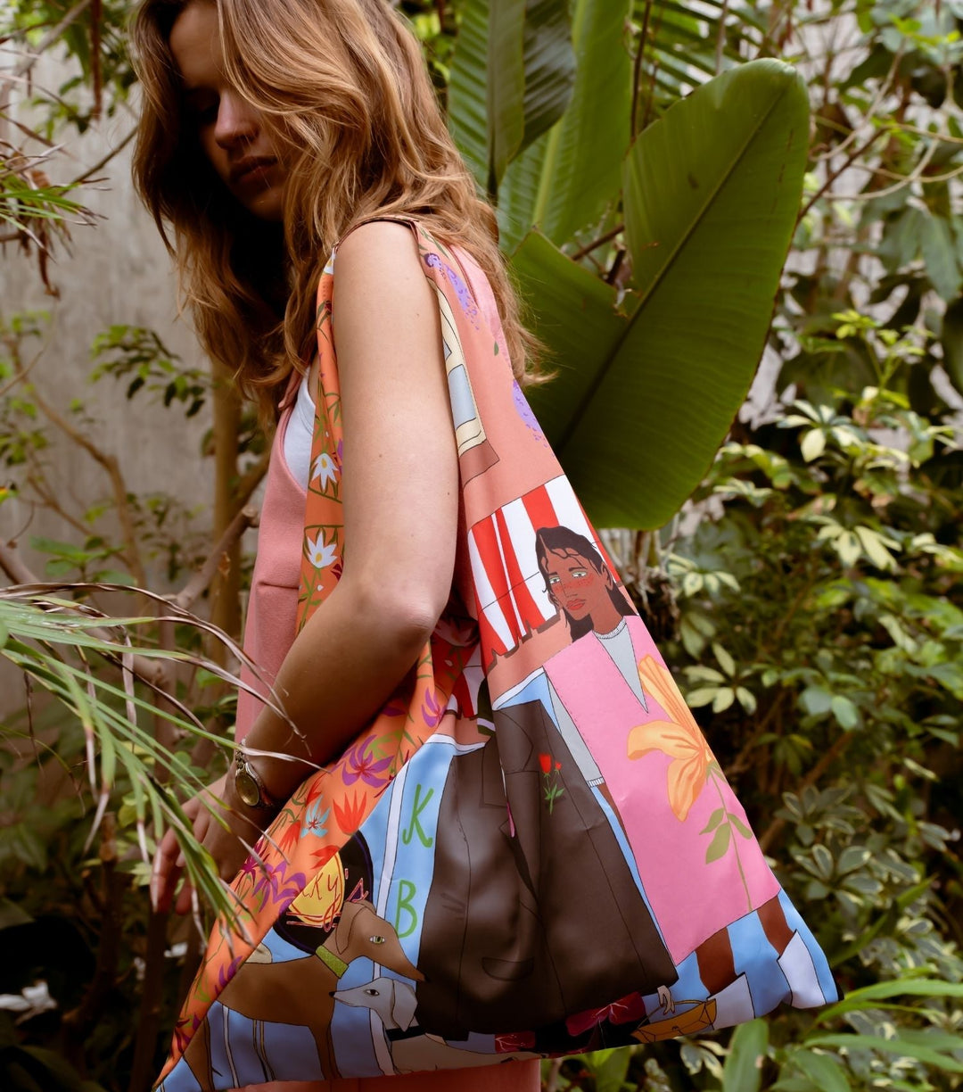 Japanese market bag by Marie M.