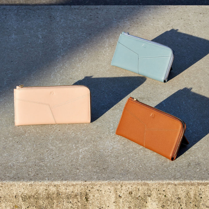 Large Wallet - nude pink