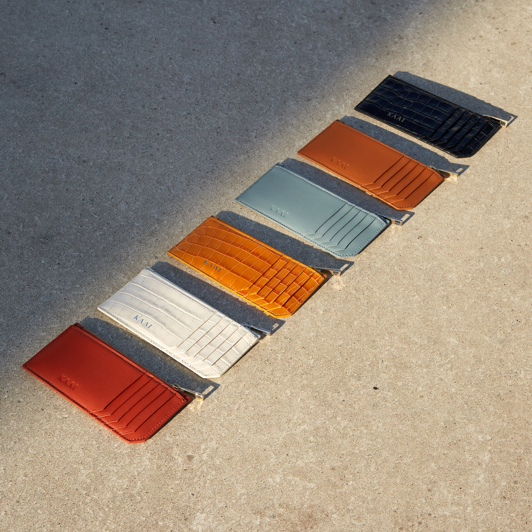 Cardholder - grey blue
