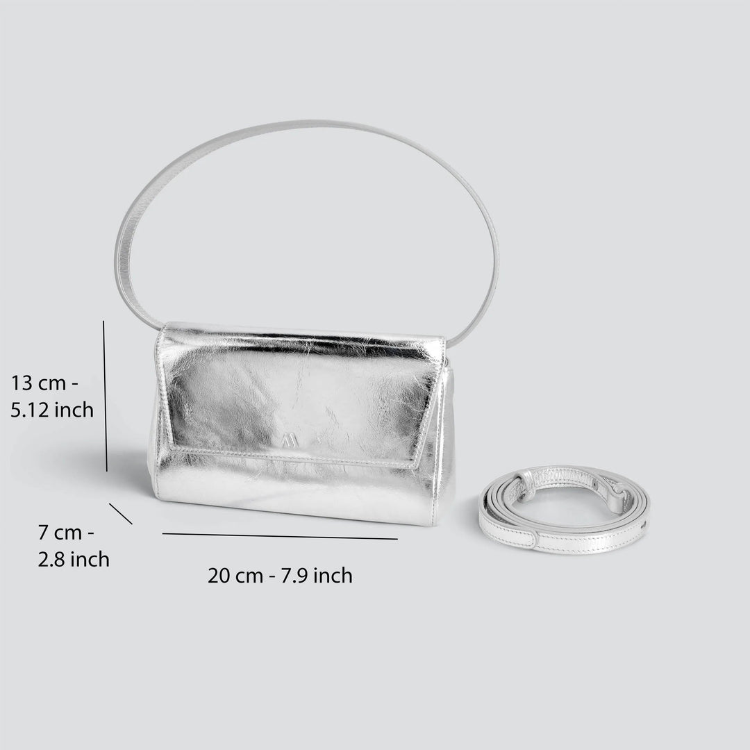 Ikon Clutch - silver