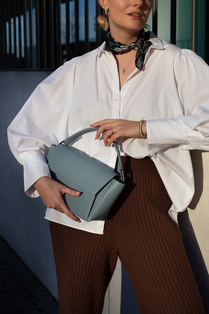 Ikon Shoulder Bag - grey blue