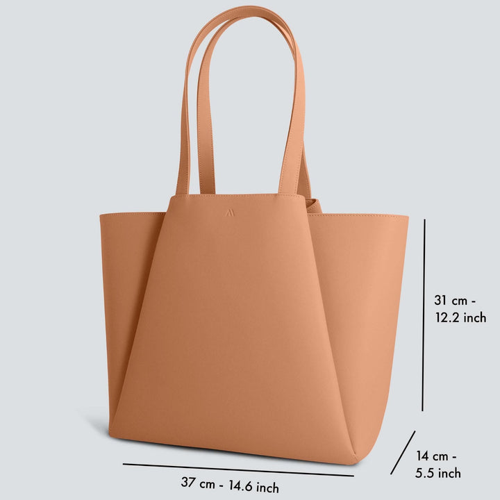 Pyramid - almond brown