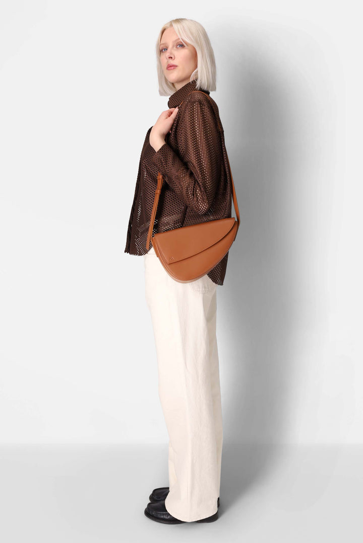 Rebel Cross Body  - soft touch cream