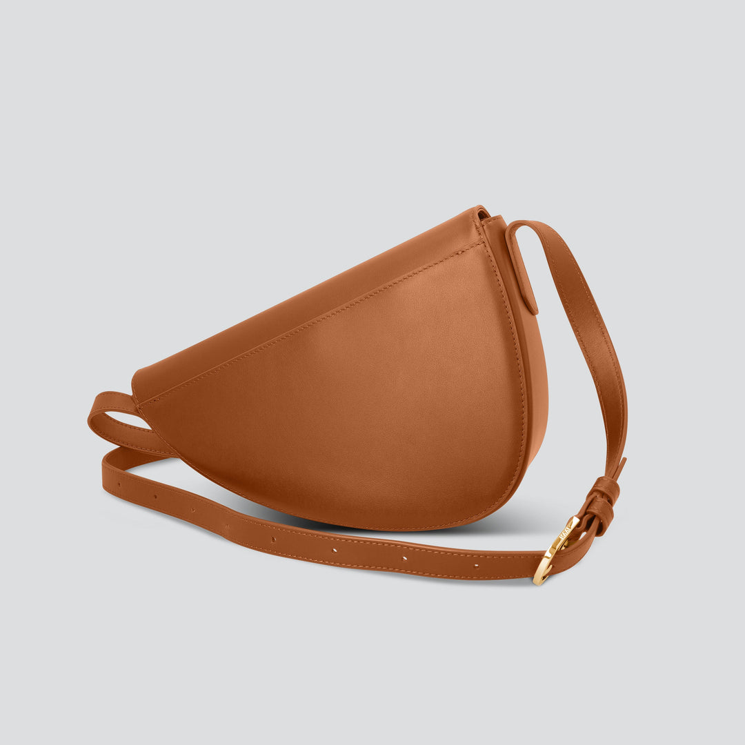 Rebel Cross Body  - soft touch cognac