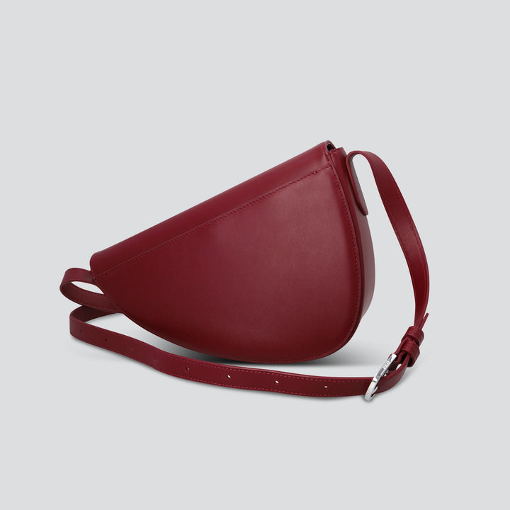 Rebel Cross Body  - soft touch dahlia red