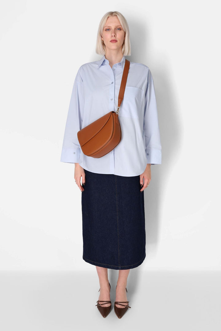 Rebel Saddle Bag - soft touch terracotta