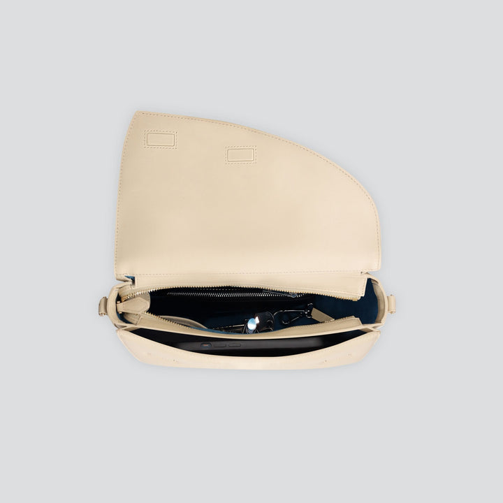 Rebel Saddle Bag - soft touch cream